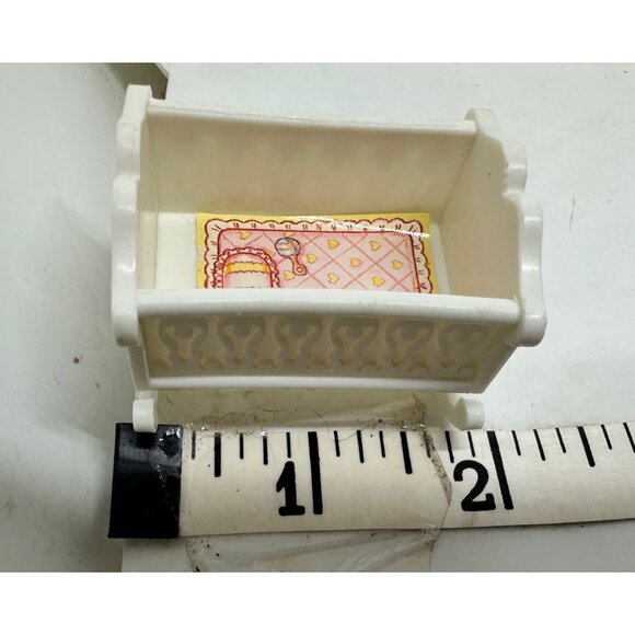 Fisher Price Precious Places Dollhouse Nursery Furniture Set Miniature Rocking C - Picture 4 of 8